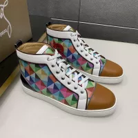 Cheap Christian Louboutin High Top Shoes For Women #1388041 Replica Wholesale [$98.00 USD] [ITEM#1388041] on Replica Christian Louboutin High Top Shoes