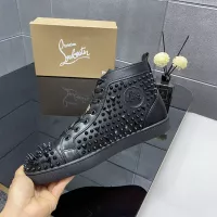 Cheap Christian Louboutin High Top Shoes For Men #1388046 Replica Wholesale [$98.00 USD] [ITEM#1388046] on Replica Christian Louboutin High Top Shoes