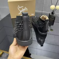 Cheap Christian Louboutin High Top Shoes For Men #1388046 Replica Wholesale [$98.00 USD] [ITEM#1388046] on Replica Christian Louboutin High Top Shoes