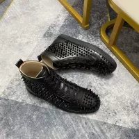 Cheap Christian Louboutin High Top Shoes For Women #1388047 Replica Wholesale [$98.00 USD] [ITEM#1388047] on Replica Christian Louboutin High Top Shoes