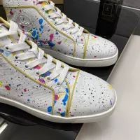 Cheap Christian Louboutin High Top Shoes For Women #1388058 Replica Wholesale [$102.00 USD] [ITEM#1388058] on Replica Christian Louboutin High Top Shoes