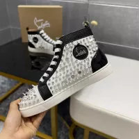 Cheap Christian Louboutin High Top Shoes For Men #1388060 Replica Wholesale [$98.00 USD] [ITEM#1388060] on Replica Christian Louboutin High Top Shoes