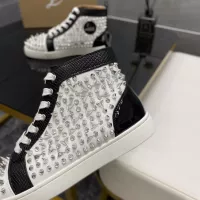 Cheap Christian Louboutin High Top Shoes For Men #1388060 Replica Wholesale [$98.00 USD] [ITEM#1388060] on Replica Christian Louboutin High Top Shoes