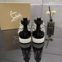 Cheap Christian Louboutin High Top Shoes For Women #1388061 Replica Wholesale [$98.00 USD] [ITEM#1388061] on Replica Christian Louboutin High Top Shoes