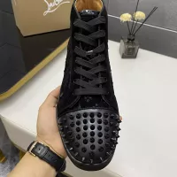 Cheap Christian Louboutin High Top Shoes For Men #1388064 Replica Wholesale [$100.00 USD] [ITEM#1388064] on Replica Christian Louboutin High Top Shoes
