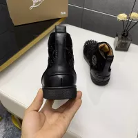 Cheap Christian Louboutin High Top Shoes For Men #1388064 Replica Wholesale [$100.00 USD] [ITEM#1388064] on Replica Christian Louboutin High Top Shoes