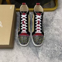 Cheap Christian Louboutin High Top Shoes For Men #1388067 Replica Wholesale [$100.00 USD] [ITEM#1388067] on Replica Christian Louboutin High Top Shoes