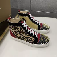Cheap Christian Louboutin High Top Shoes For Men #1388067 Replica Wholesale [$100.00 USD] [ITEM#1388067] on Replica Christian Louboutin High Top Shoes