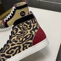 Cheap Christian Louboutin High Top Shoes For Men #1388067 Replica Wholesale [$100.00 USD] [ITEM#1388067] on Replica Christian Louboutin High Top Shoes