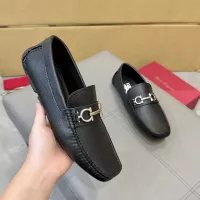Cheap Salvatore Ferragamo Leather Shoes For Men #1388077 Replica Wholesale [$96.00 USD] [ITEM#1388077] on Replica Salvatore Ferragamo Leather Shoes