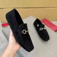 Cheap Salvatore Ferragamo Leather Shoes For Men #1388085 Replica Wholesale [$96.00 USD] [ITEM#1388085] on Replica Salvatore Ferragamo Leather Shoes