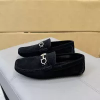 Cheap Salvatore Ferragamo Leather Shoes For Men #1388085 Replica Wholesale [$96.00 USD] [ITEM#1388085] on Replica Salvatore Ferragamo Leather Shoes