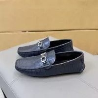 Cheap Salvatore Ferragamo Leather Shoes For Men #1388087 Replica Wholesale [$96.00 USD] [ITEM#1388087] on Replica Salvatore Ferragamo Leather Shoes