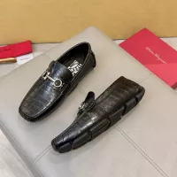Cheap Salvatore Ferragamo Leather Shoes For Men #1388088 Replica Wholesale [$96.00 USD] [ITEM#1388088] on Replica Salvatore Ferragamo Leather Shoes