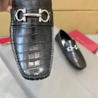 Cheap Salvatore Ferragamo Leather Shoes For Men #1388088 Replica Wholesale [$96.00 USD] [ITEM#1388088] on Replica Salvatore Ferragamo Leather Shoes