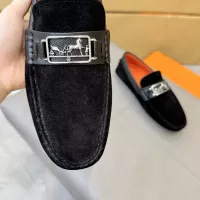 Cheap Hermes Leather Shoes For Men #1388090 Replica Wholesale [$98.00 USD] [ITEM#1388090] on Replica Hermes Leather Shoes