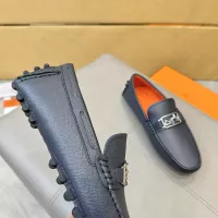 Cheap Hermes Leather Shoes For Men #1388091 Replica Wholesale [$98.00 USD] [ITEM#1388091] on Replica Hermes Leather Shoes