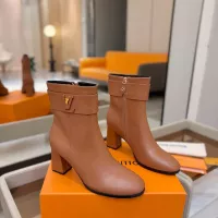 Cheap Louis Vuitton Boots For Women #1388303 Replica Wholesale [$160.00 USD] [ITEM#1388303] on Replica Louis Vuitton Boots