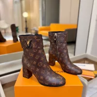 Cheap Louis Vuitton Boots For Women #1388306 Replica Wholesale [$160.00 USD] [ITEM#1388306] on Replica Louis Vuitton Boots