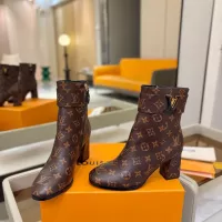 Cheap Louis Vuitton Boots For Women #1388306 Replica Wholesale [$160.00 USD] [ITEM#1388306] on Replica Louis Vuitton Boots
