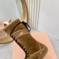 Cheap MIU MIU Boots For Women #1388323 Replica Wholesale [$140.00 USD] [ITEM#1388323] on Replica MIU MIU Boots