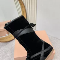 Cheap MIU MIU Boots For Women #1388324 Replica Wholesale [$140.00 USD] [ITEM#1388324] on Replica MIU MIU Boots