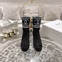 Cheap Chanel Boots For Women #1388370 Replica Wholesale [$112.00 USD] [ITEM#1388370] on Replica Chanel Boots