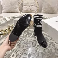 Cheap Chanel Boots For Women #1388370 Replica Wholesale [$112.00 USD] [ITEM#1388370] on Replica Chanel Boots