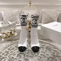 Cheap Chanel Boots For Women #1388371 Replica Wholesale [$112.00 USD] [ITEM#1388371] on Replica Chanel Boots