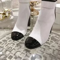 Cheap Chanel Boots For Women #1388371 Replica Wholesale [$112.00 USD] [ITEM#1388371] on Replica Chanel Boots