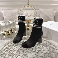 Cheap Chanel Boots For Women #1388372 Replica Wholesale [$112.00 USD] [ITEM#1388372] on Replica Chanel Boots