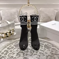 Cheap Chanel Boots For Women #1388372 Replica Wholesale [$112.00 USD] [ITEM#1388372] on Replica Chanel Boots