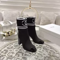 Cheap Chanel Boots For Women #1388372 Replica Wholesale [$112.00 USD] [ITEM#1388372] on Replica Chanel Boots