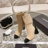 Cheap Chanel Boots For Women #1388374 Replica Wholesale [$112.00 USD] [ITEM#1388374] on Replica Chanel Boots