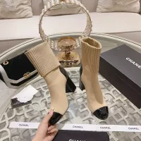 Cheap Chanel Boots For Women #1388374 Replica Wholesale [$112.00 USD] [ITEM#1388374] on Replica Chanel Boots