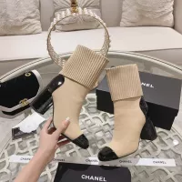 Cheap Chanel Boots For Women #1388374 Replica Wholesale [$112.00 USD] [ITEM#1388374] on Replica Chanel Boots