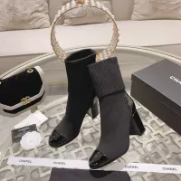 Cheap Chanel Boots For Women #1388375 Replica Wholesale [$112.00 USD] [ITEM#1388375] on Replica Chanel Boots