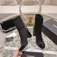 Cheap Chanel Boots For Women #1388375 Replica Wholesale [$112.00 USD] [ITEM#1388375] on Replica Chanel Boots