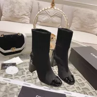 Cheap Chanel Boots For Women #1388375 Replica Wholesale [$112.00 USD] [ITEM#1388375] on Replica Chanel Boots