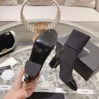Cheap Chanel Boots For Women #1388375 Replica Wholesale [$112.00 USD] [ITEM#1388375] on Replica Chanel Boots
