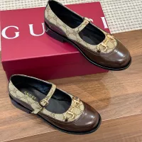 Cheap Gucci Oxfords Shoes For Women #1388389 Replica Wholesale [$108.00 USD] [ITEM#1388389] on Replica Gucci Oxfords Shoes