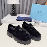 Cheap Prada Loafers For Women #1388398 Replica Wholesale [$100.00 USD] [ITEM#1388398] on Replica Prada Leather Shoes