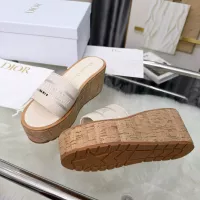 Cheap Christian Dior Slippers For Women #1388457 Replica Wholesale [$85.00 USD] [ITEM#1388457] on Replica Christian Dior Slippers