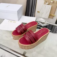 Cheap Christian Dior Slippers For Women #1388459 Replica Wholesale [$85.00 USD] [ITEM#1388459] on Replica Christian Dior Slippers