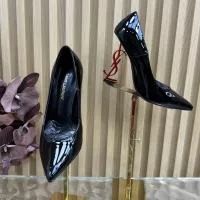Cheap Yves Saint Laurent YSL High-Heeled Shoes For Women #1388564 Replica Wholesale [$118.00 USD] [ITEM#1388564] on Replica Yves Saint Laurent YSL High-Heeled Shoes
