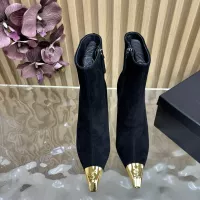 Cheap Yves Saint Laurent YSL Boots For Women #1388574 Replica Wholesale [$130.00 USD] [ITEM#1388574] on Replica Yves Saint Laurent YSL Boots