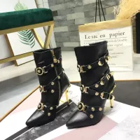 Cheap Versace Boots For Women #1388586 Replica Wholesale [$125.00 USD] [ITEM#1388586] on Replica Versace Boots