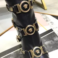 Cheap Versace Boots For Women #1388586 Replica Wholesale [$125.00 USD] [ITEM#1388586] on Replica Versace Boots