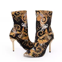 Cheap Versace Boots For Women #1388591 Replica Wholesale [$92.00 USD] [ITEM#1388591] on Replica Versace Boots