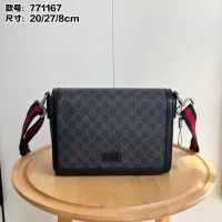 Cheap Gucci AAA Man Messenger Bags #1389449 Replica Wholesale [$80.00 USD] [ITEM#1389449] on Replica Gucci AAA Man Messenger Bags
